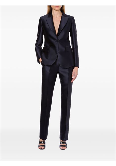 Pantaloni Mikado in nero Alberta Ferretti - donna ALBERTA FERRETTI | 031016250510